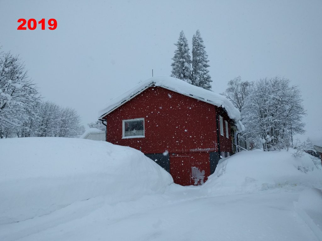 Sneeuw in februari 2019